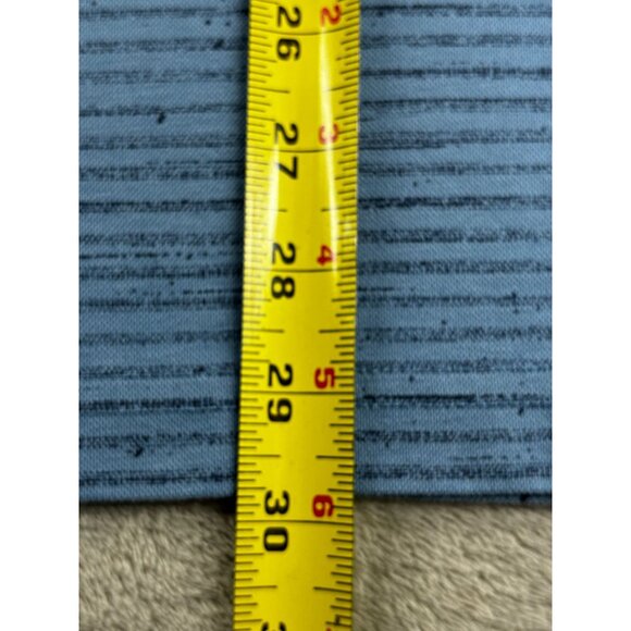 Travis Mathew Striped Golf Polo Shirt Blue Mens XL Short Sleeve - Picture 5 of 7